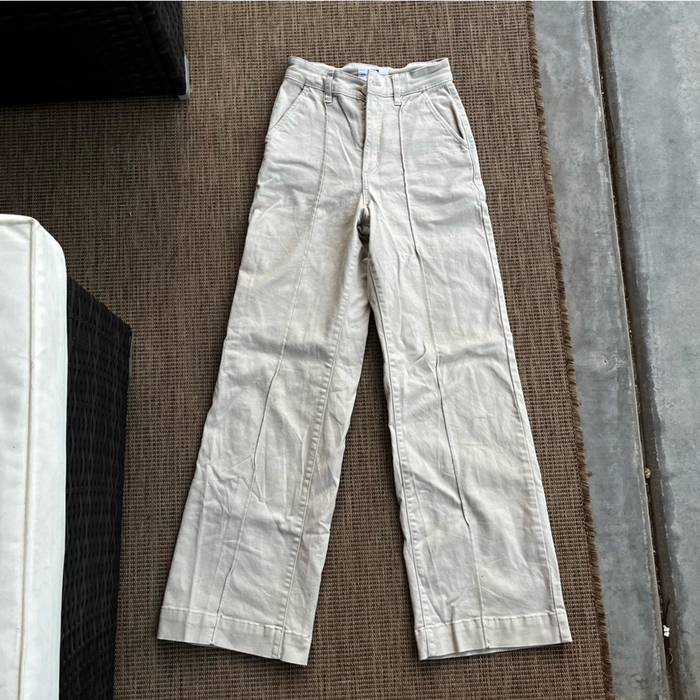 Flare Tan Pants